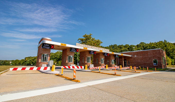 Sunken Meadow State Park Gateway Building_Post-Construction Photo