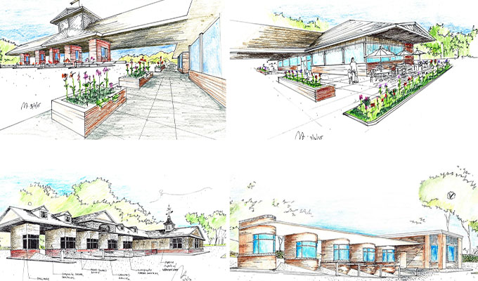 Sunken Meadow State Park Gateway Building_Design Concepts