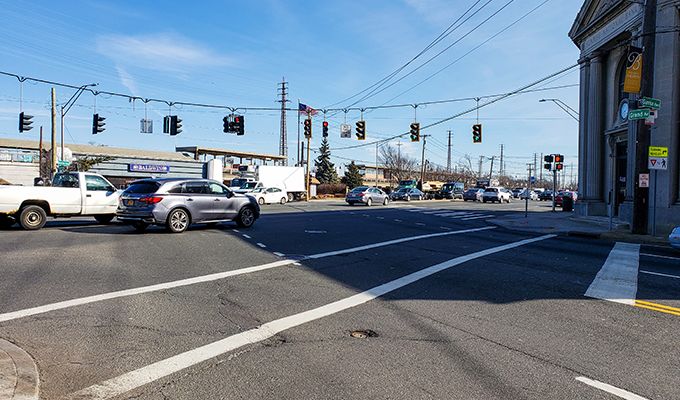 A view of Sunrise Highway & Grand Avenue intersection A view of Sunrise Highway & Grand Avenue intersection