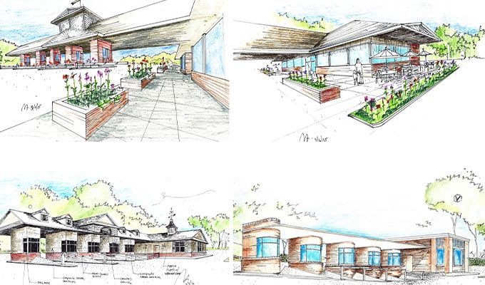 Sunken Meadow State Park Gateway Building_Design Concepts