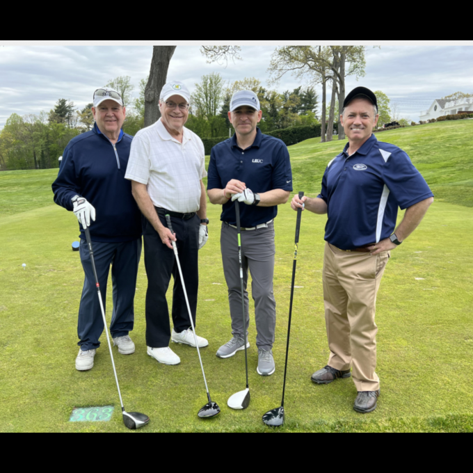 Left to Right: D&B Senior Engineer Arnold Palleschi; D&B President Steven A. Fangmann; Lee J. Sacket, L’Abbate, Balkan, Colavita & Contini, LLP; Howard Tollin, Sterling Risk Insurance.