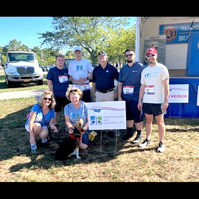 Standing, L to R: Joseph Quinn, Rob Raab, Steve Fangmann, Kurt Dirr, Russell Darress. Kneeling, L to R, Kelly Brown, Robbin Petrella.