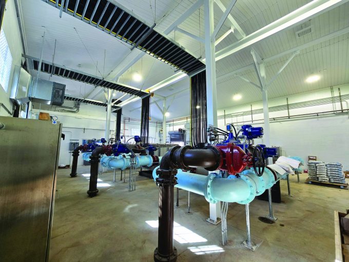 The Advanced Oxidation Process (AOP) system was a novel solution implemented to powerfully and cost-effectively remove 1,4 dioxane from the water supply.