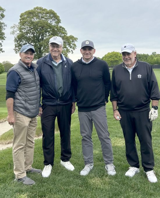 The Fearsome Foursome of Howard Tollin, Esq., President of Environmental & Professional Services at Sterling Risk Insurance, Chairman of the D&B’s Board of Directors Steve Fangmann, Lee Sacket, Esq., a Partner at L’Abbate, Balkan, Colavita & Contini, L.L.P. and D&B Senior Vice President Joe Marturano took to the course.