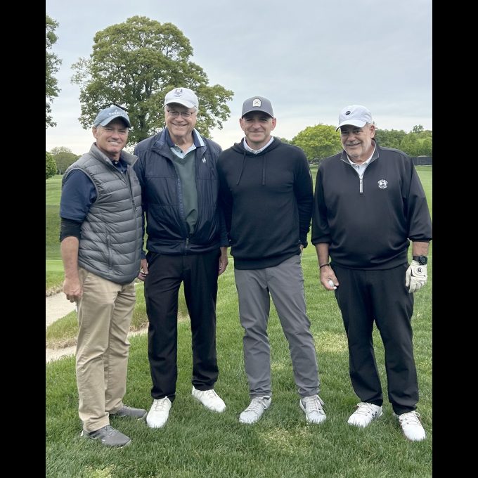 The Fearsome Foursome of Howard Tollin, Esq., President of Environmental & Professional Services at Sterling Risk Insurance, Chairman of the D&B’s Board of Directors Steve Fangmann, Lee Sacket, Esq., a Partner at L’Abbate, Balkan, Colavita & Contini, L.L.P. and D&B Senior Vice President Joe Marturano took to the course.